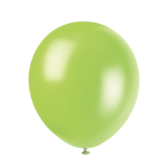 GLOBO PERLADO VERDE MANZANA 12"