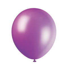 GLOBO PERLADO VIOLETA 12"