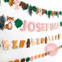 DECO PARED BOSQUE "CLASSIC" (2 colores) - Olmil´s Party Planet