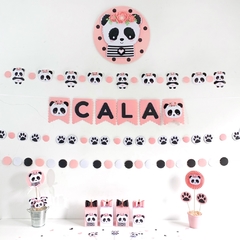 DECO PARED PANDA SHABBY