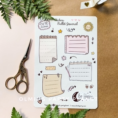 STICKERS BULLET JOURNAL PLANCHAS x4 en internet