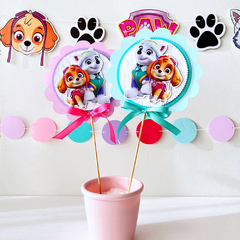 TOPPERS XL PAW PATROL PASTEL 3D x2