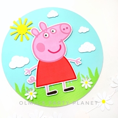 DECO PARED PEPPA PIG - Olmil´s Party Planet