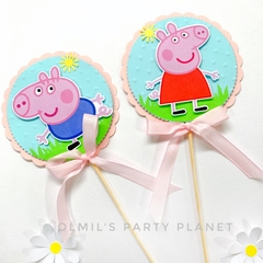 TOPPERS XL PEPPA PIG x2