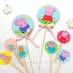 TOPPERS XL PEPPA PIG x2 - comprar online