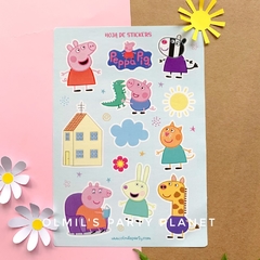 STICKERS PEPPA PIG x4 en internet