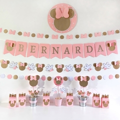 COMBO MINNIE PINK&GOLD FULL