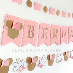 DECO PARED MINNIE PINK&GOLD en internet