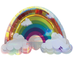 PLATO ARCO IRIS x6