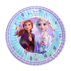 PLATO DE PAPEL FROZEN x6