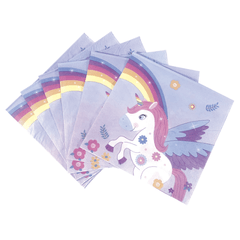 SERVILLETA UNICORNIO SWEET x6