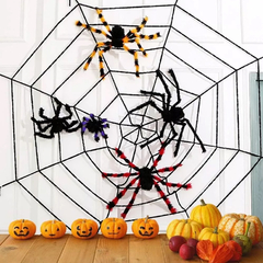 TELA ARAÑA HALLOWEEN (2 colores)