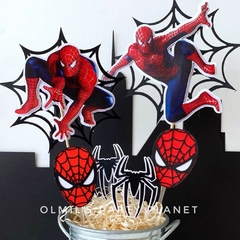 TOPPERS SPIDERMAN x6 - comprar online