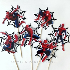 TOPPERS XL SPIDERMAN x2 (varios modelos) - Olmil´s Party Planet