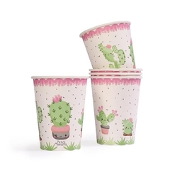 VASO CACTUS PASTEL x6 en internet