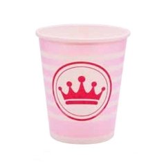 VASO CORONA PERLADO x6