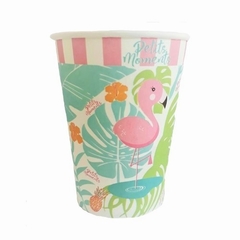 VASO FLAMENCO PASTEL x6