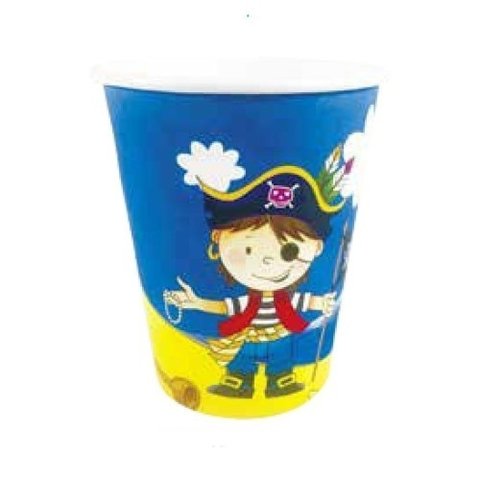 VASO  PIRATA x6