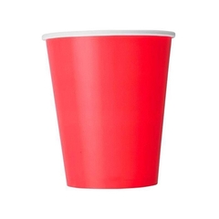 VASO ROJO x6