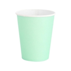 VASO VERDE AGUA PASTEL x6