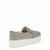 Tênis Slip On Flatform Cinza Grafite Shiny - comprar online