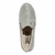 Tênis Slip On Flatform Prata Shiny - comprar online