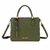 Bolsa tote floater verde savana pespontos