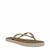 Chinelo Flip Flop Borracha Dourado Brilho - comprar online