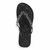 Chinelo Flip Flop Matelassê Tiras Corrente Preto - comprar online