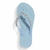 Chinelo Flip Flop Matelassê Tiras Corrente Azul Cielo - comprar online