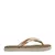 Chinelo Flip Flop Borracha Dourado Brilho - comprar online