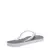 Chinelo Flip Flop Borracha Branco Brilho - Divas Multimarcas