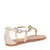 LOLLA FOR YOU Rasteira Napa Santorine Creme - comprar online