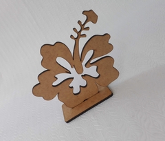 Flor Moana com base de MDF recorte a laser 11cm - cod 9214