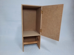 Porta-papel higiênico MDF 3 rolos 15x15x37cm - cod 1496 - comprar online