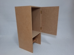 Porta-papel higiênico MDF 3 rolos 15x15x37cm - cod 1496 na internet