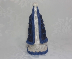 Nossa Senhora Aparecida decorada com pérolas G - cod 6392