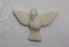 Espírito Santo de gesso decorado com pérolas - cod 6394