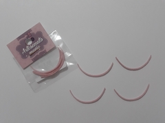 Boca de feltro boca extra fina 3,5cm (5 unidades) VÁRIAS CORES - cod 60215