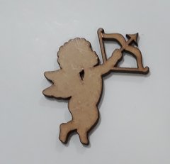 aplique mdf corte a laser anjo cupido