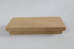 Caixa MDF 19,5x6,5x3 bis tampa solta sapato - cod 5193