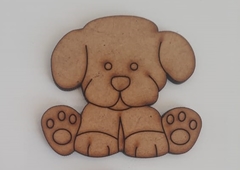 Cachorro de MDF recorte a laser 5,5cm - cod 9208