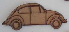 Fusca de MDF recorte a laser 7cm - cod 9200