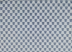 Retalho de Tecido Tricoline Estampado fundo azul claro 50x50cm - cod 7880