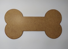 Osso de MDF recorte a laser 25cm - cod 9674