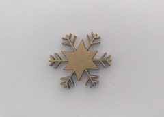 Miniatura de Natal 2cm de MDF em dourado VÁRIOS MODELOS - cod 60605 - loja online