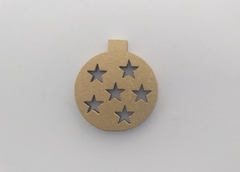 Miniatura de Natal 2cm de MDF em dourado VÁRIOS MODELOS - cod 60605 na internet