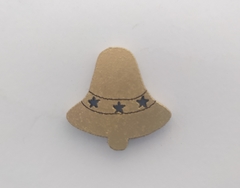 Miniatura de Natal 2cm de MDF em dourado VÁRIOS MODELOS - cod 60605 na internet