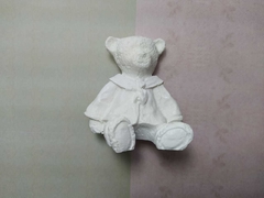 Aplique RESINA urso 3D 5,6x5cm - cod 167