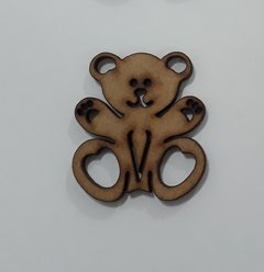 aplique mdf corte a laser urso